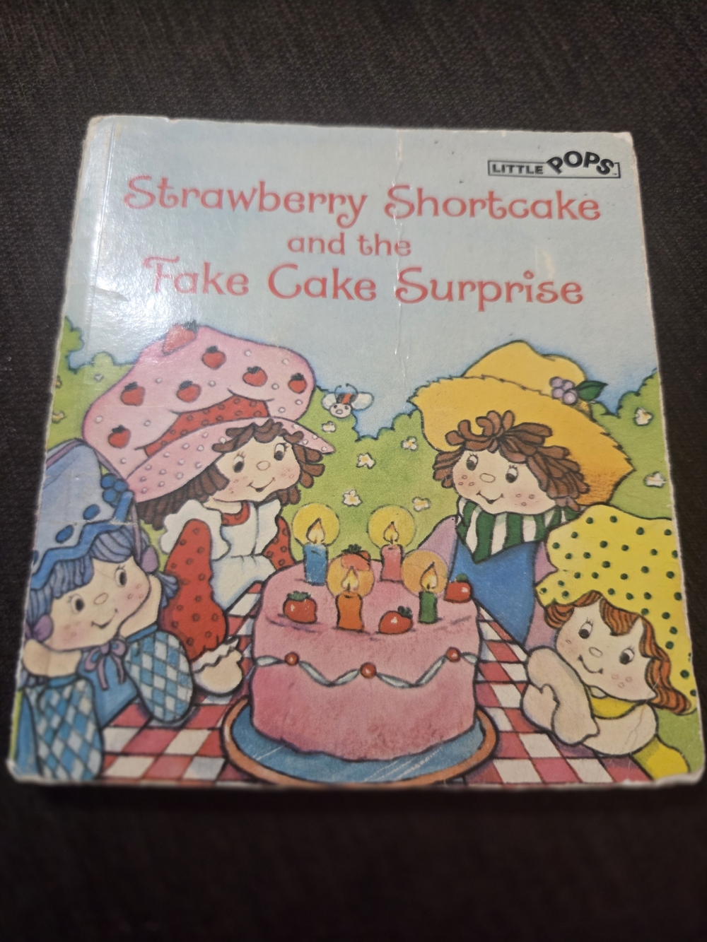 Strawberry Shortcake Fake Cake Surprise Book VINTAGE 1982 Retro